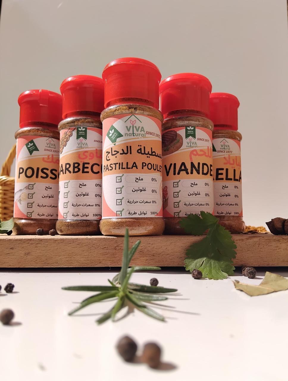 Pack Géant Viva Naturel : 6 Épices (250g) + 8 Mélanges